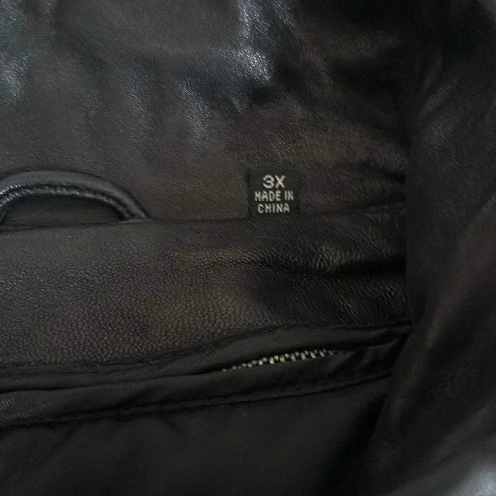 Tibor Leathers - Women’s Black Thermolite Insulated Jacket, 3x - Picture 7 of 13